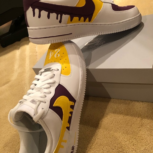 Custom Kobe Bryant Air Force 1 - Picture 6 of 8